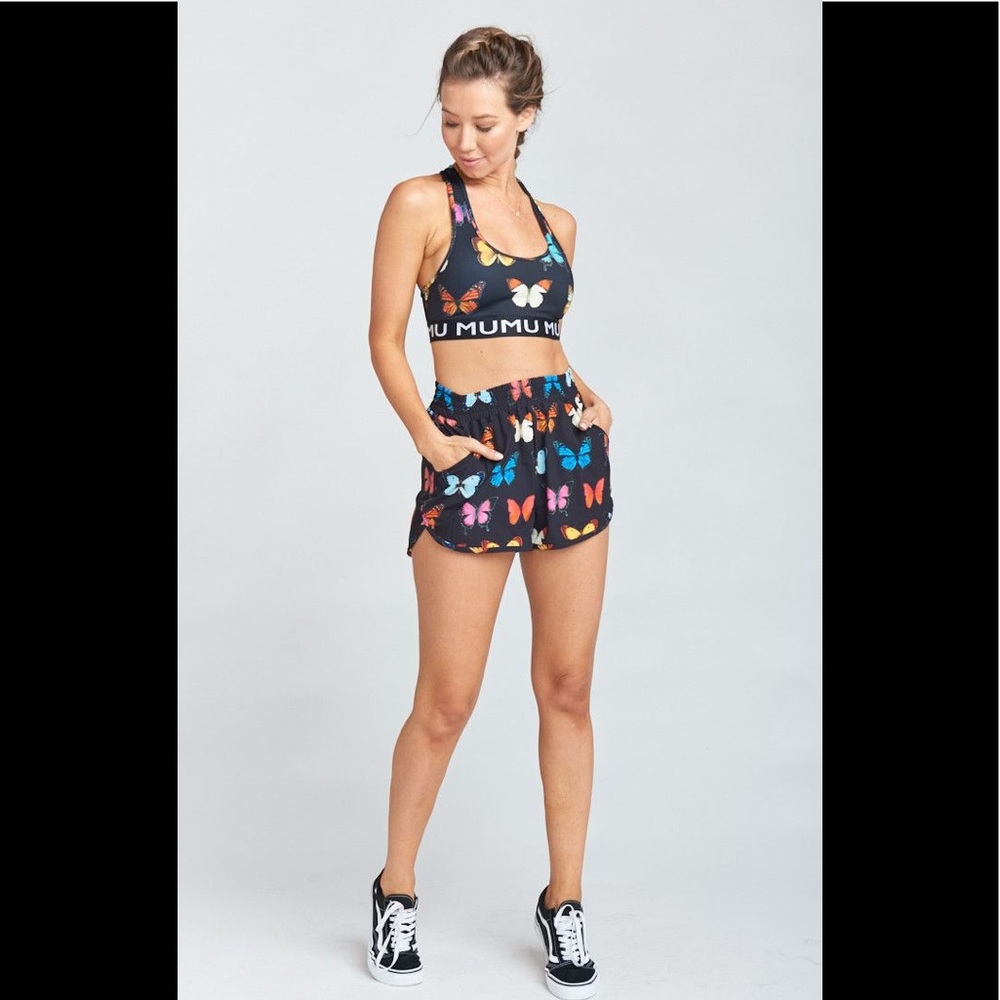 Showmeyourmumu Zelda butterfly athletic shorts